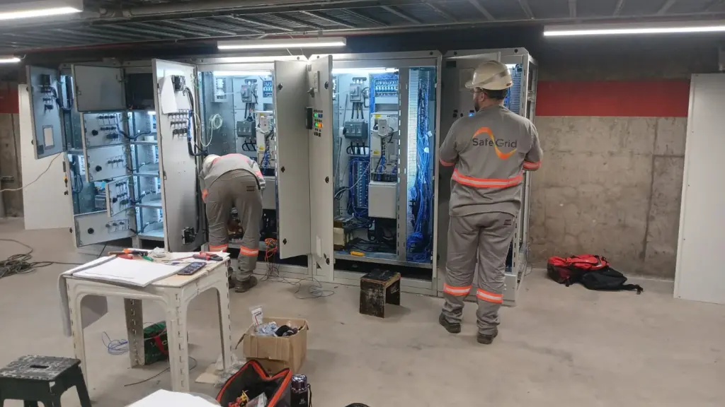 comissionamento de painéis elétricos