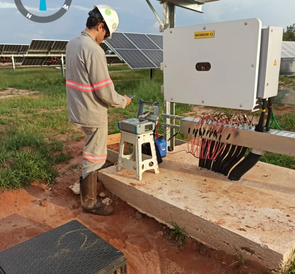 comissionamento de usinas fotovoltaicas