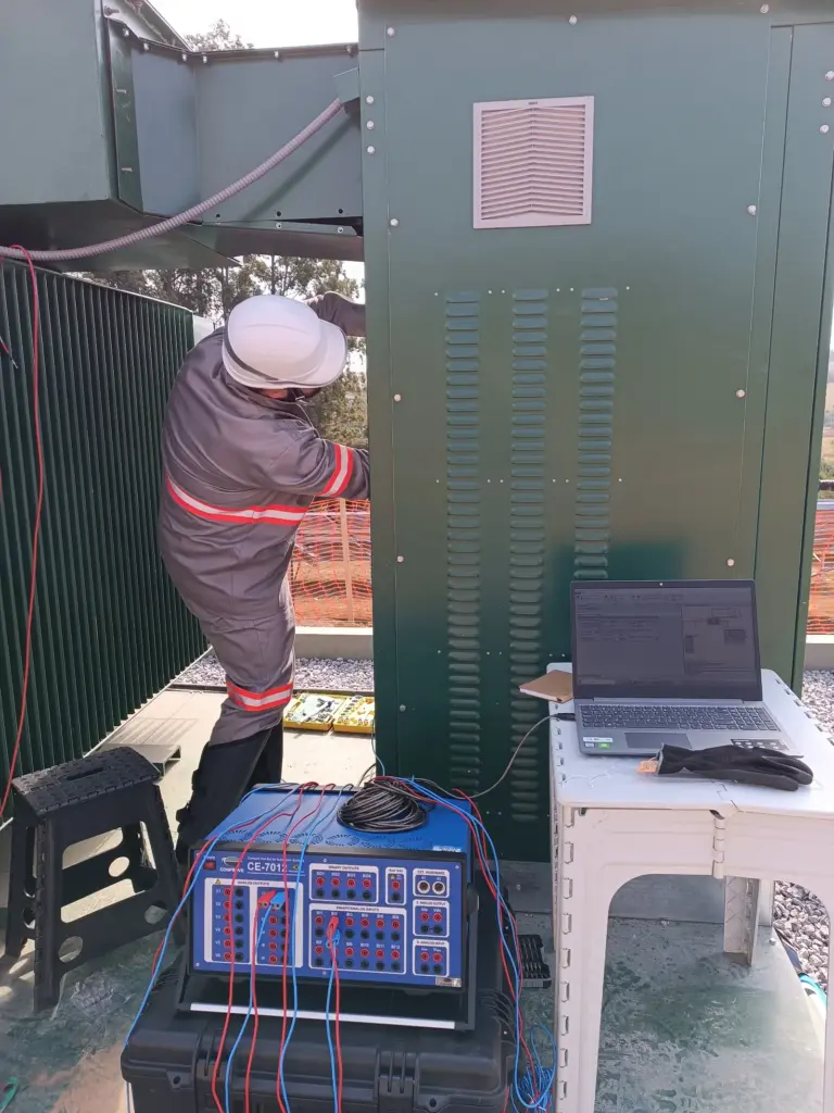 empresa especializada em testes elétricos