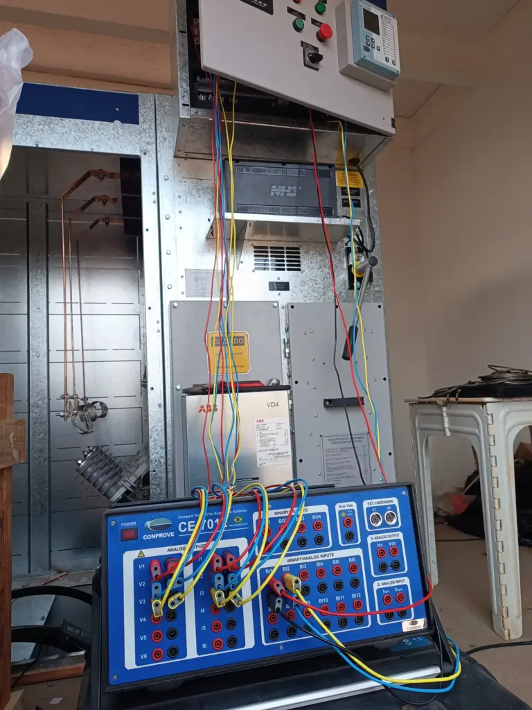 parametrização de relés elétricos