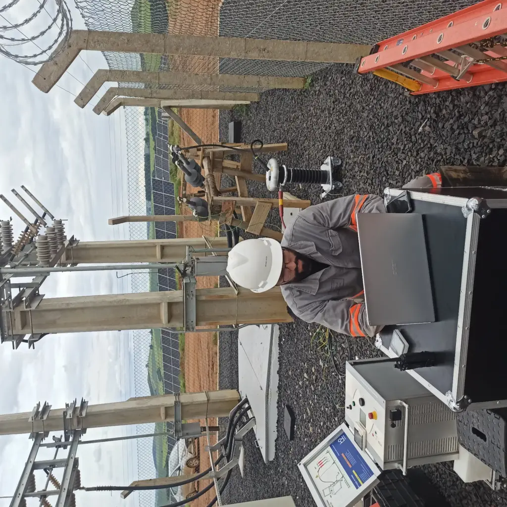 teste de cabos VLF