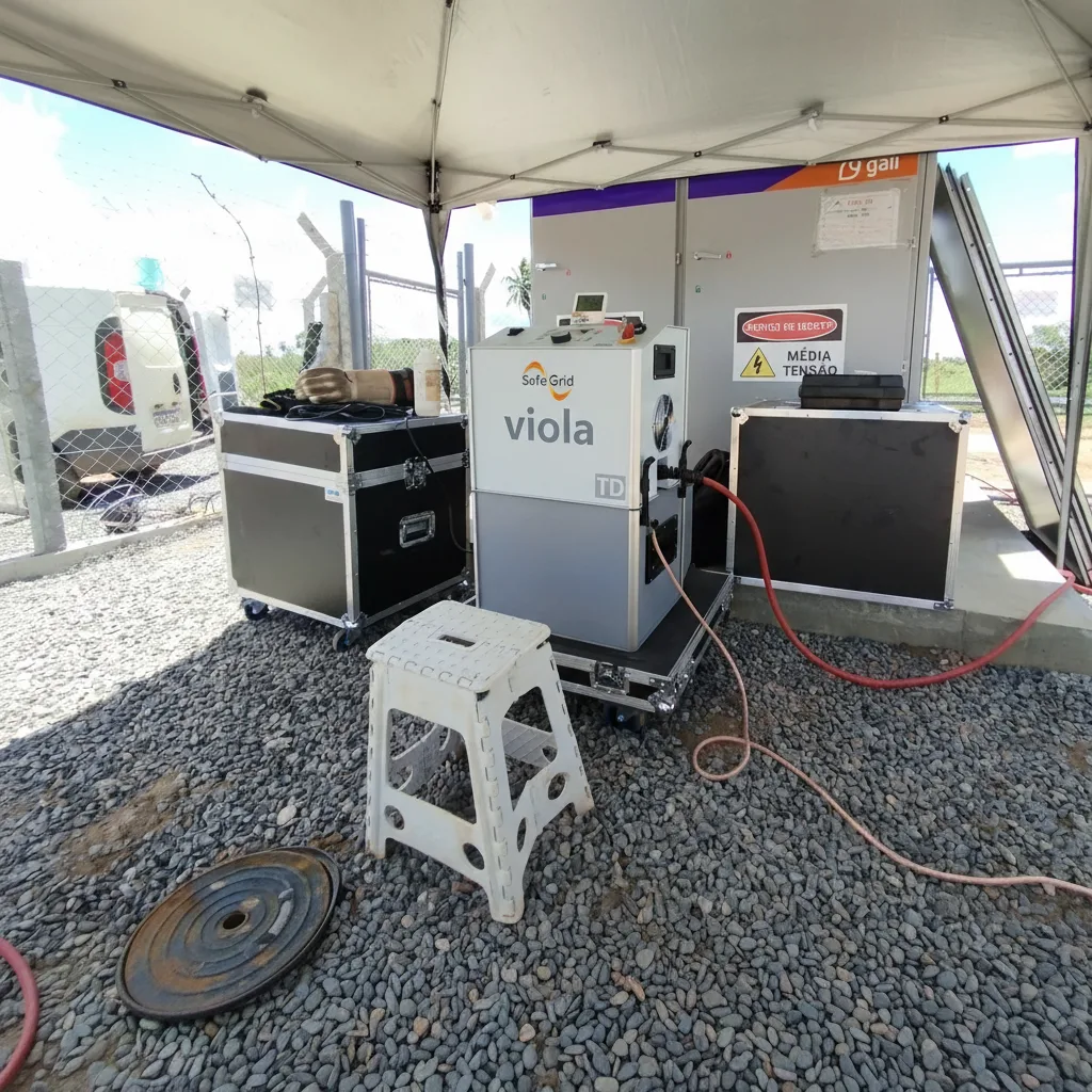 teste de cabos VLF